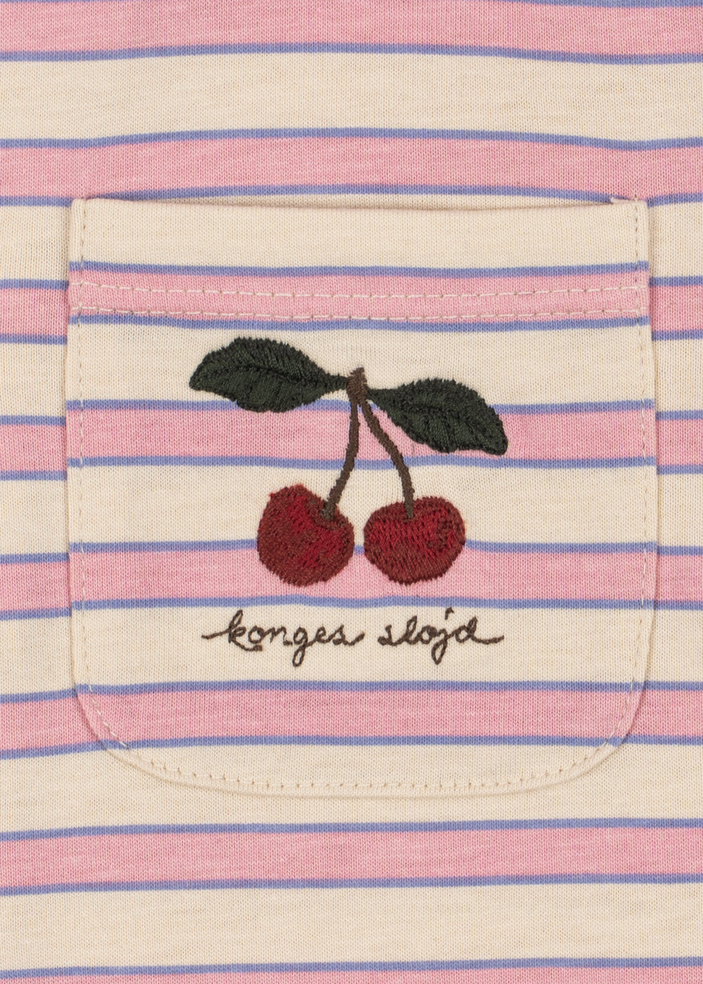 Konges Sløjd Pio Frill Set GOTS in Lolly Stripe, packshot 3