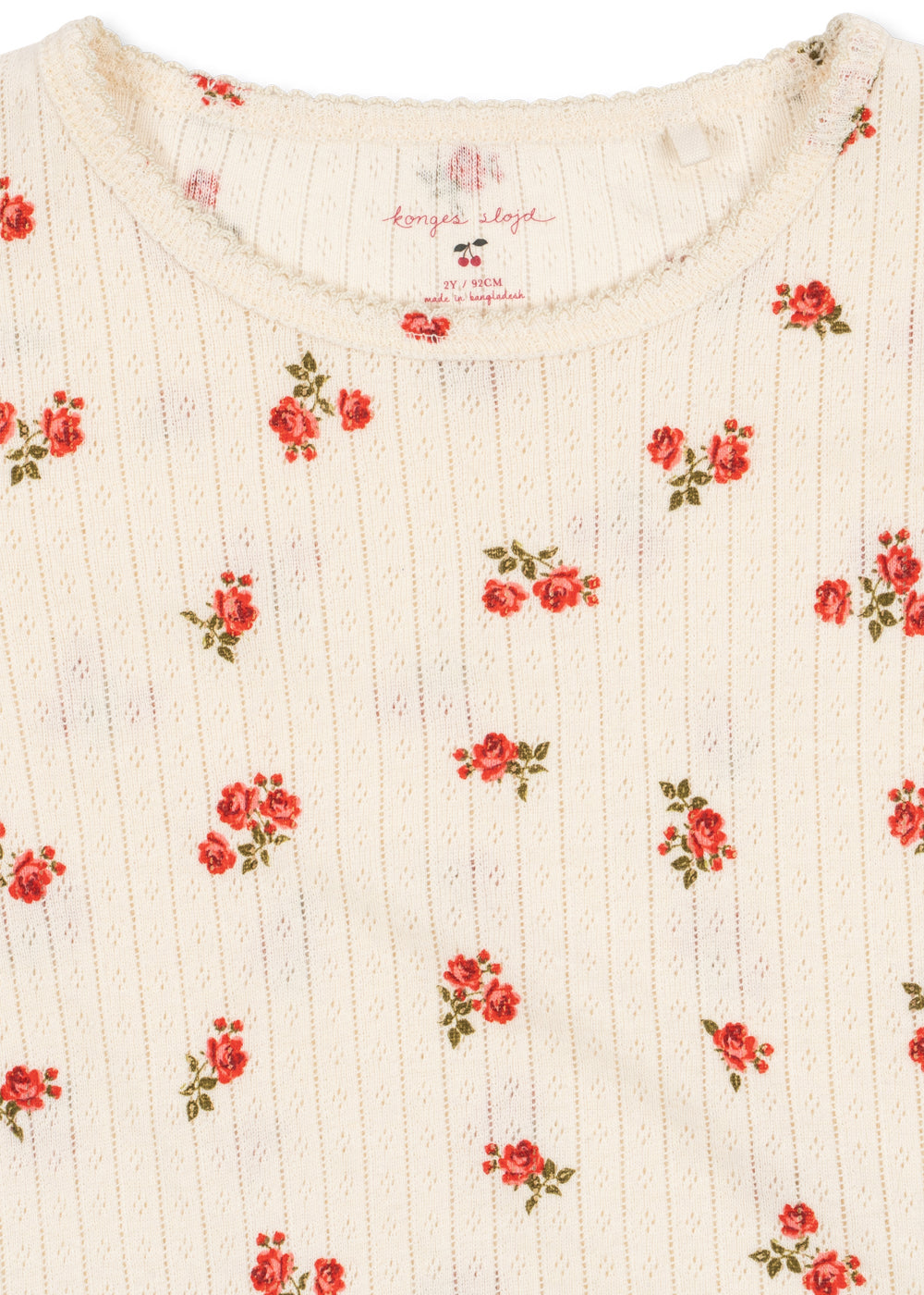 Konges Sløjd Minnie Blouse GOTS in Rosa Rouge, packshot 3
