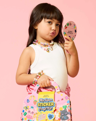 Super Smalls My Super Sticker Craft Kit sticker sheets