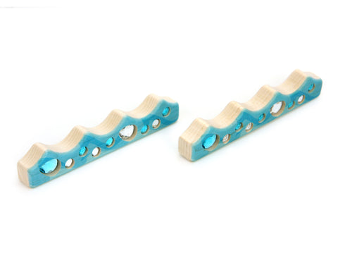LIMITED! Sparkling Waves 2 pc. Gem Block Set – Everwood Friends
