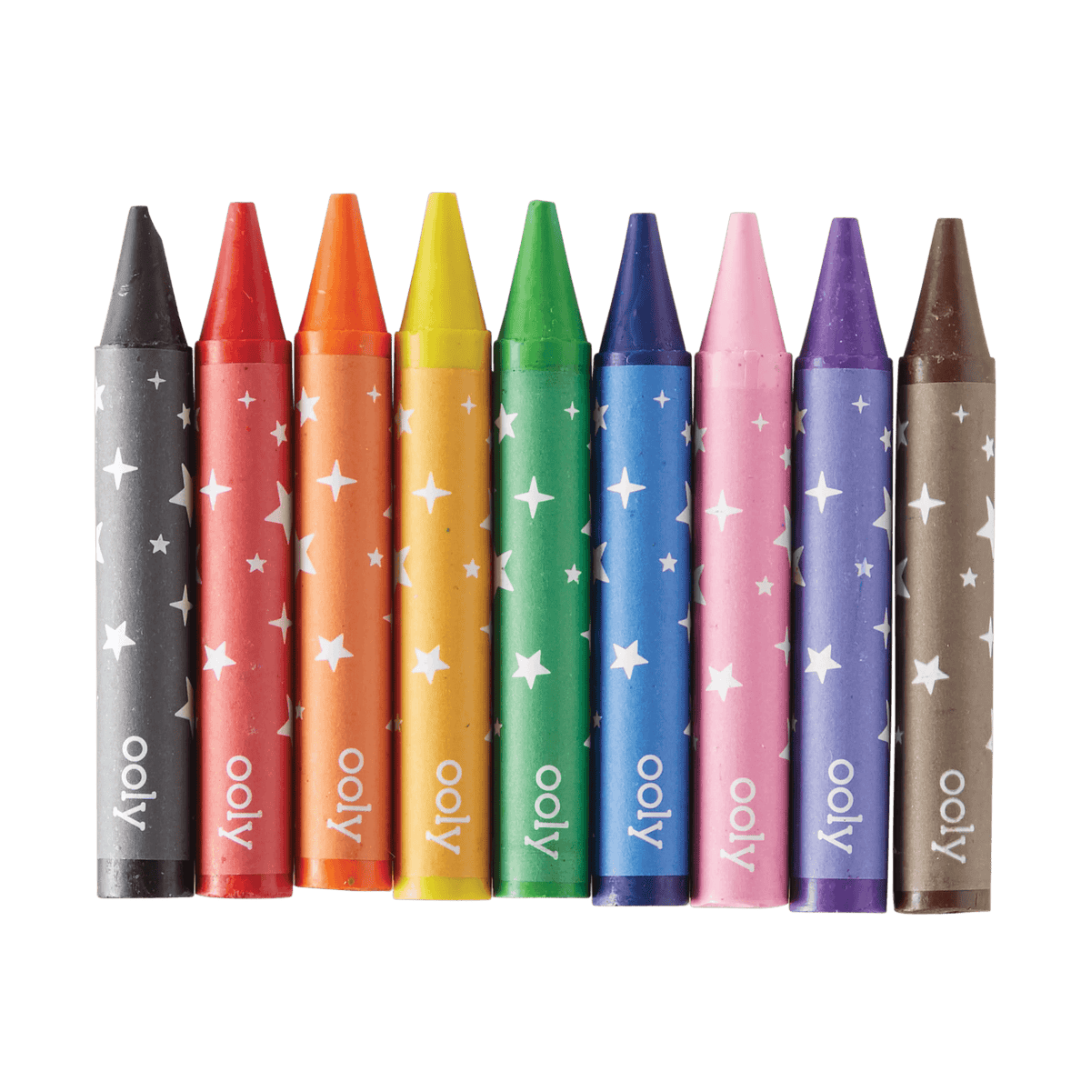 OOLY Carry-Along Coloring Book Set in Frosty Fun, travel coloring set with jumbo crayons – image 3 of 7
