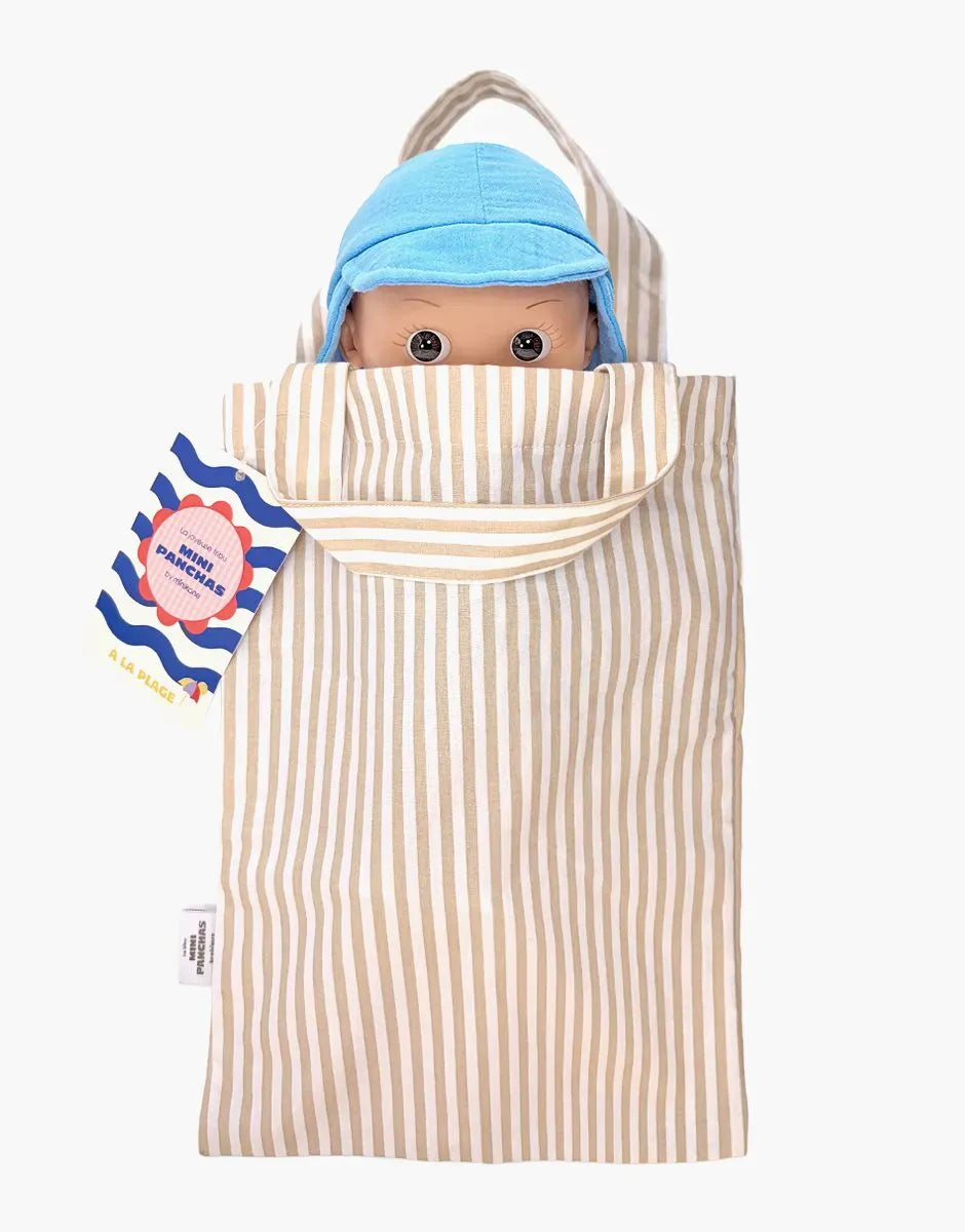 Basile Mini Pancha doll beach set by Minikane – alternate view