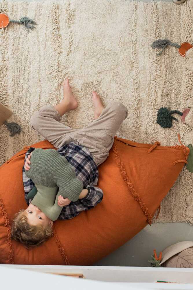 Pouf Kids Bean Bag Cathy The Carrot – Lorena Canals