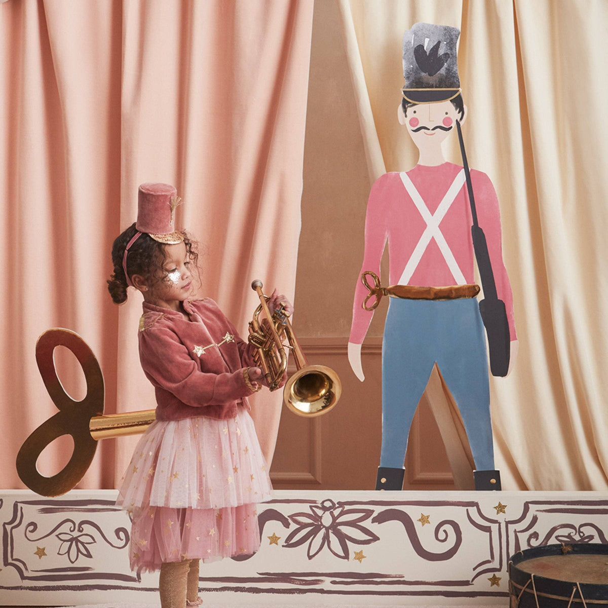 Pink Soldier Costume: 5-6 Years – Meri Meri