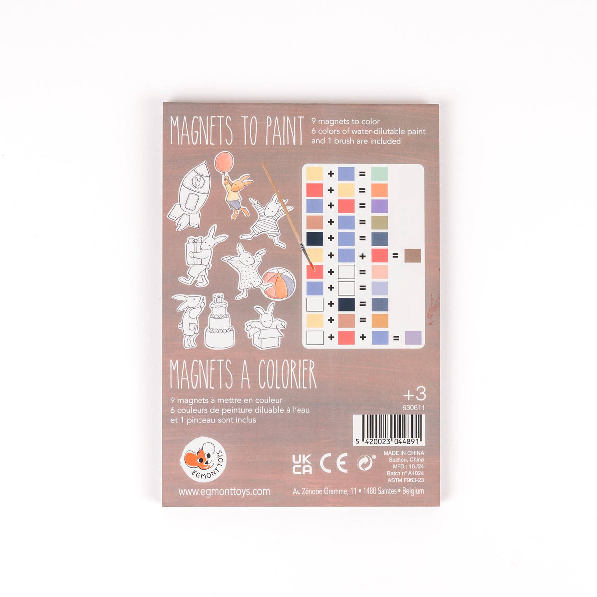 Bunny Magnets to Paint – Egmont, view 3