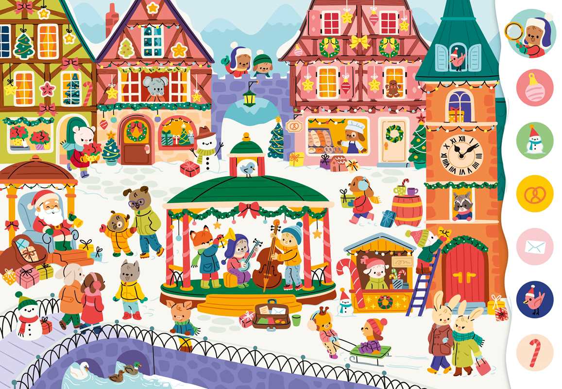 Search & Find Christmas big board book, White Star, image 9 of 9