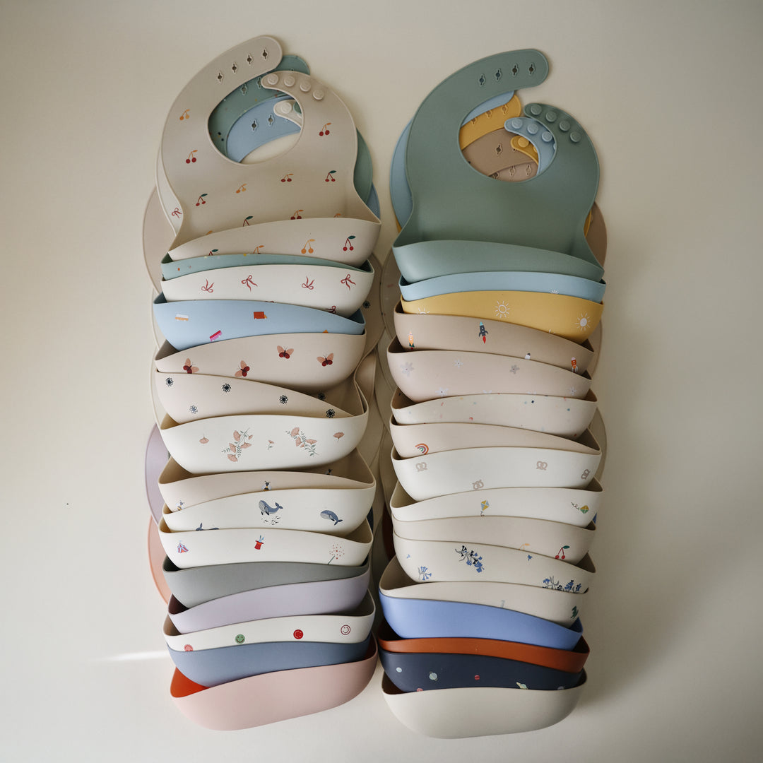 Silicone Baby Bib – Mushie