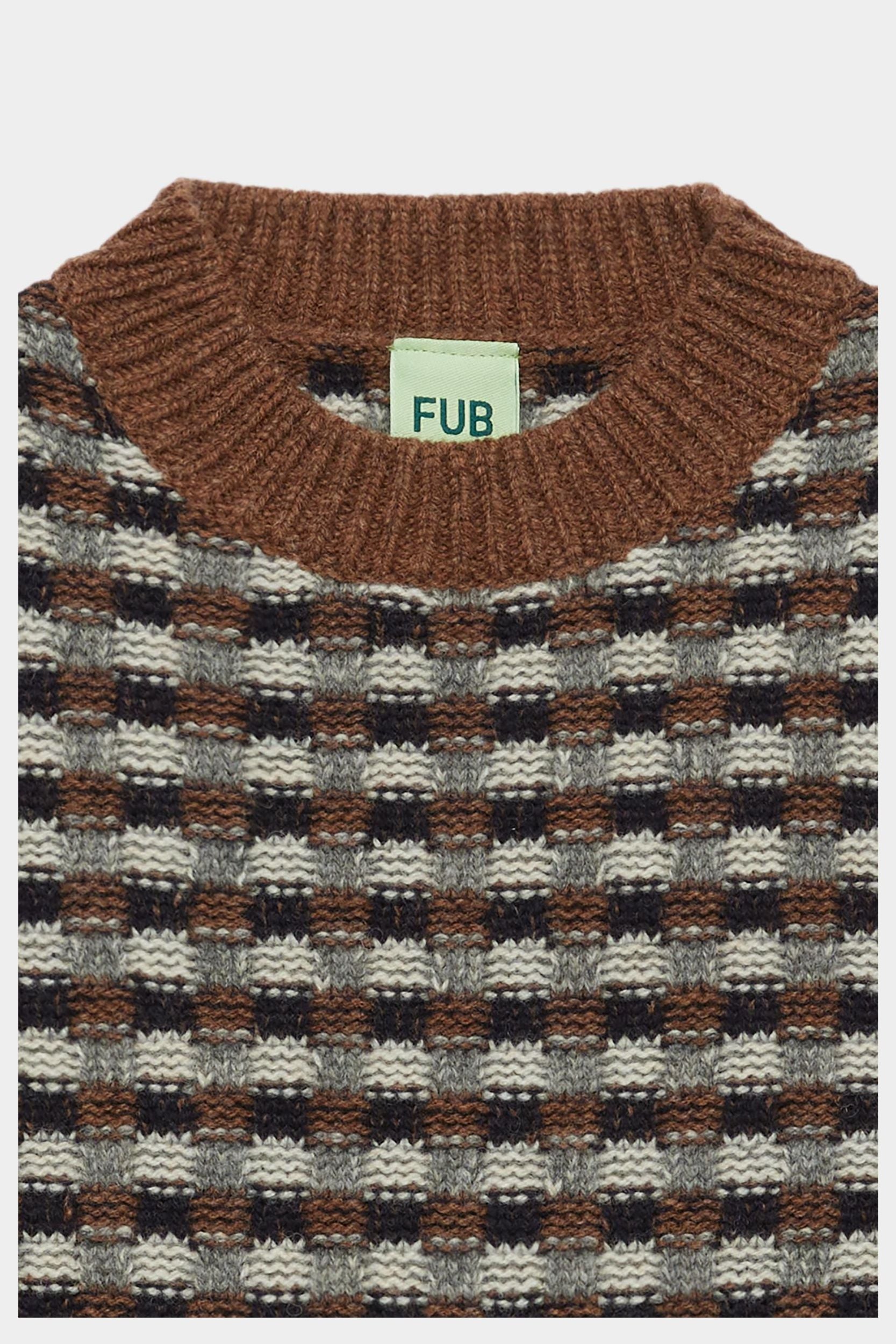 Lambswool Vest - Hazel Melange detail