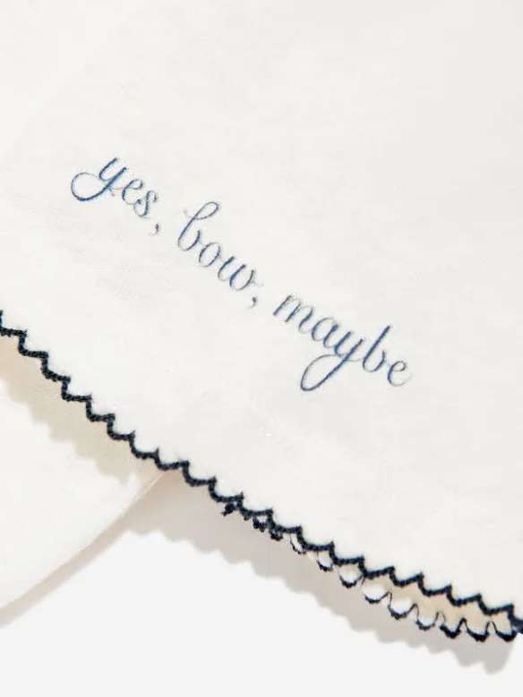 Kids' Konges Sløjd Era Tee Off White/Bow Collar