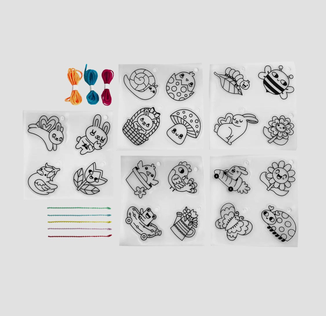 Shrink-Its! Diy Shrink Art Kit - Garden Pals