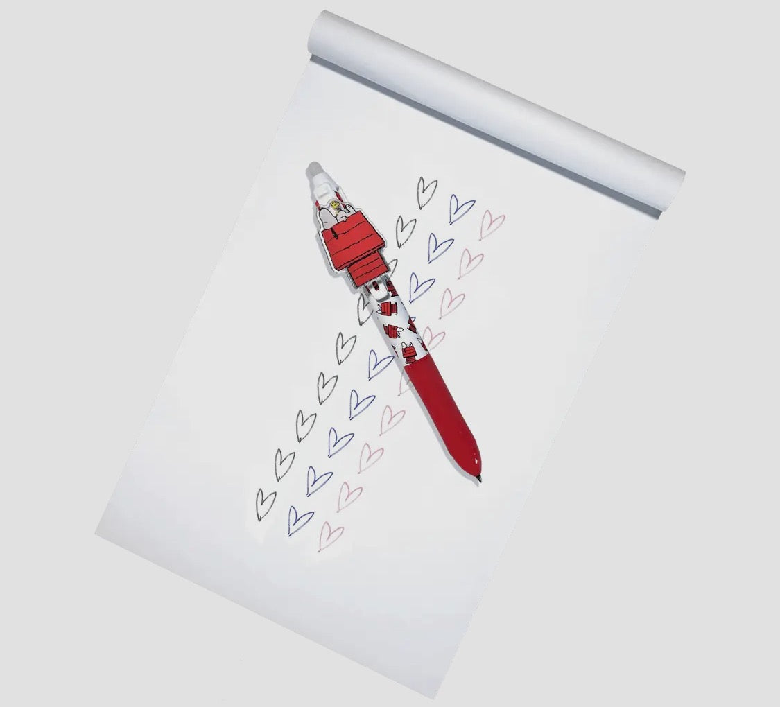 OOLY X Peanuts - 3 Color Erasable Gel Pen