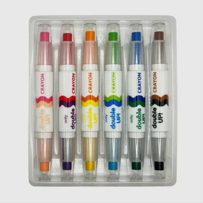 Double up! Double-Ended Crayons
