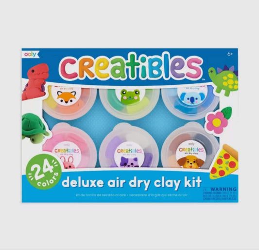 Creatibles D.I.Y. Air-Dry Clays Kit