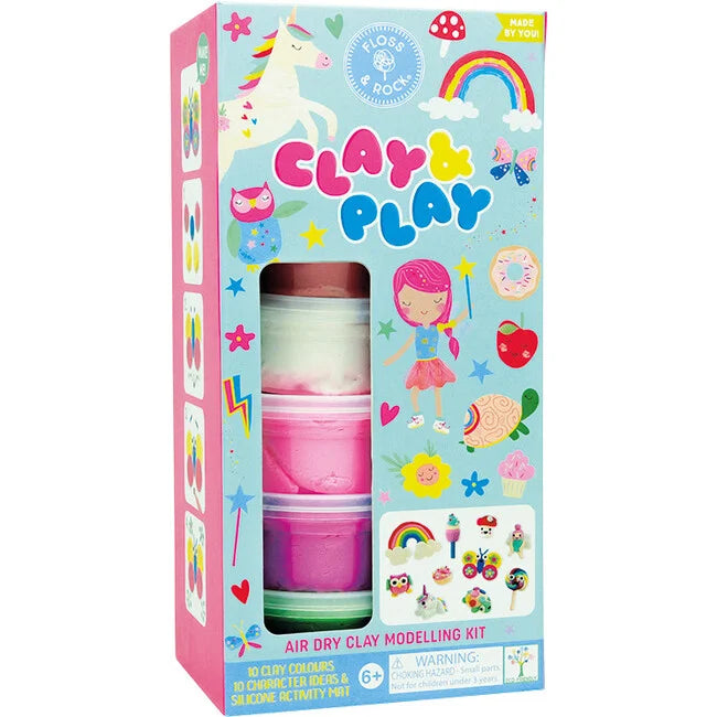 Floss&Rock Rainbow Fairy Clay & Play
