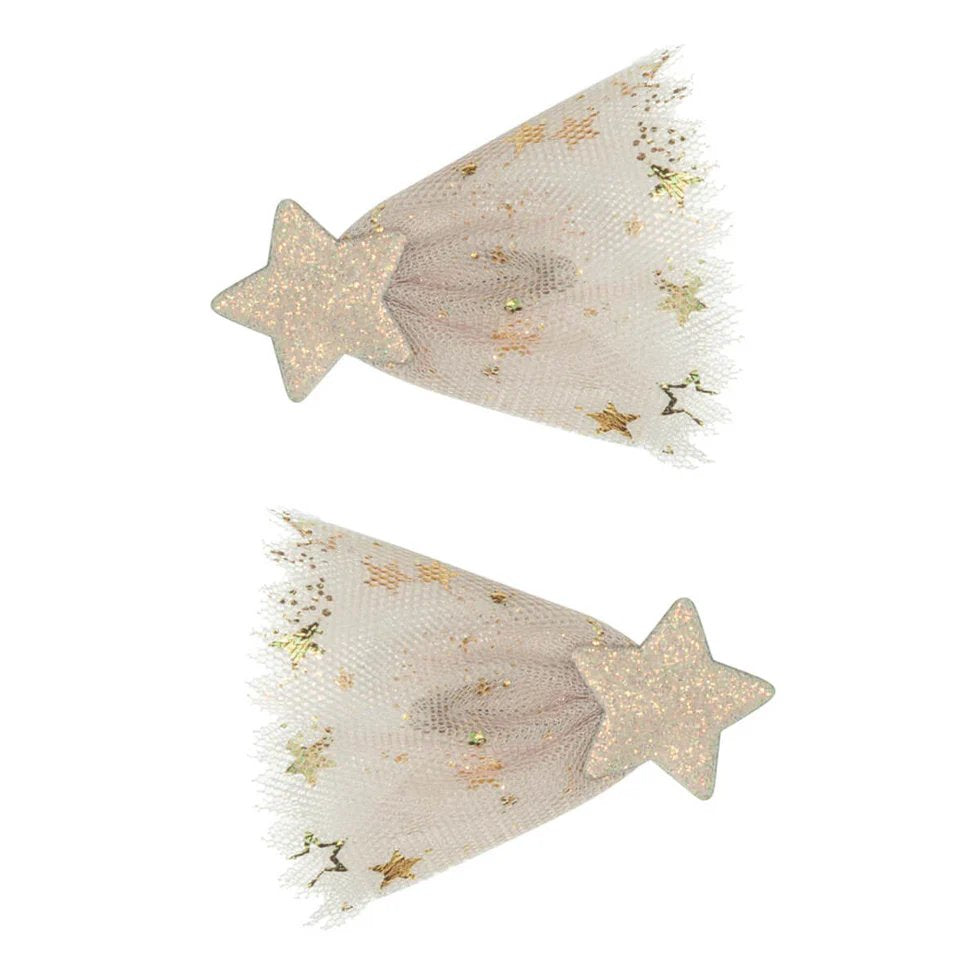 Mimi & Lula shooting star tulle hair clips for kids