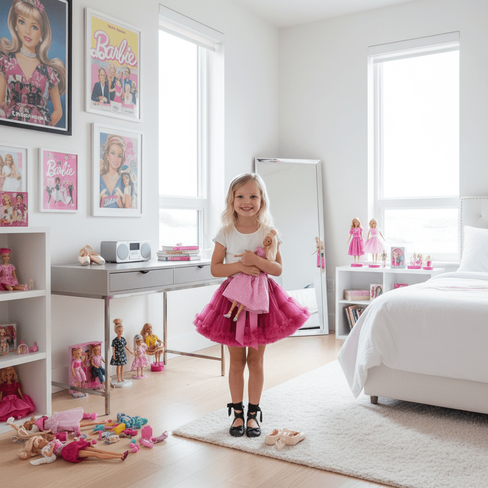 DOLLY by Le Petit Tom Vintage Barbie Pettiskirt Barbiepink – Dolly by Le Petit Tom (image 8)