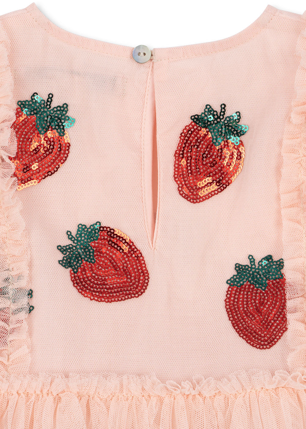 Konges Sløjd Yvonne Tulle Dress – Strawberry Rose Kids Dress