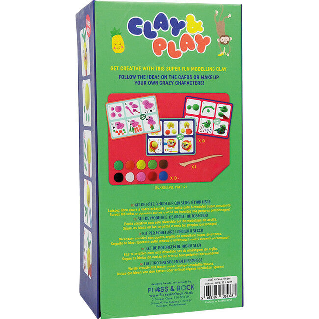 Jungle Clay & Play – Floss and Rock