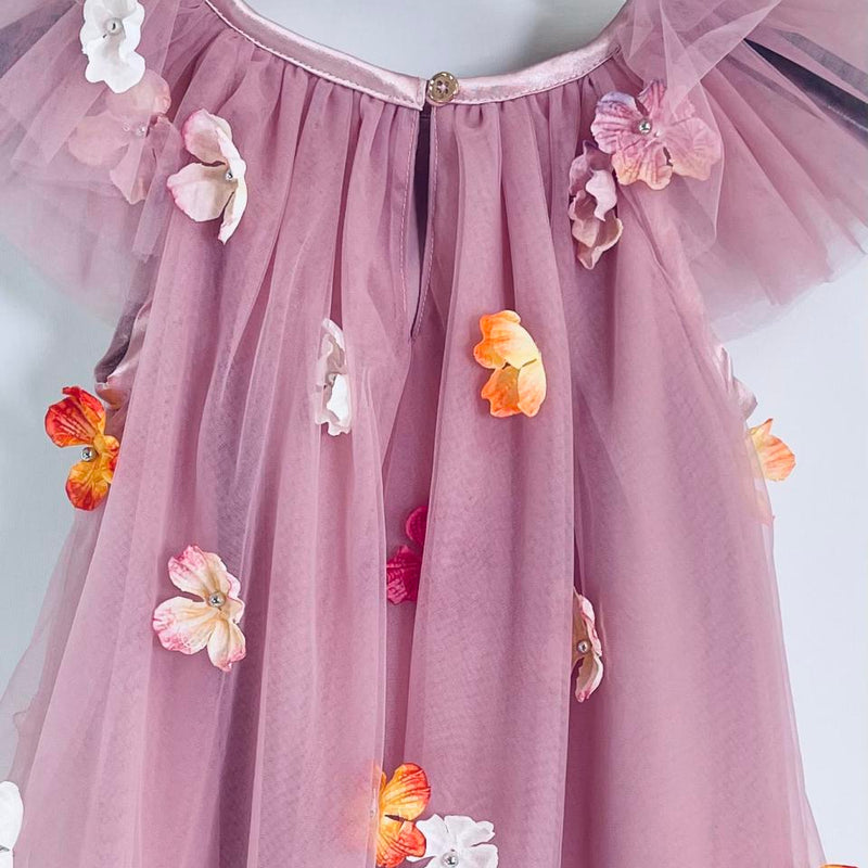DOLLY by Le Petit Tom Potpourri Fairy Tutu Dress - Mauve for Girls – Dolly by Le Petit Tom (image 7)