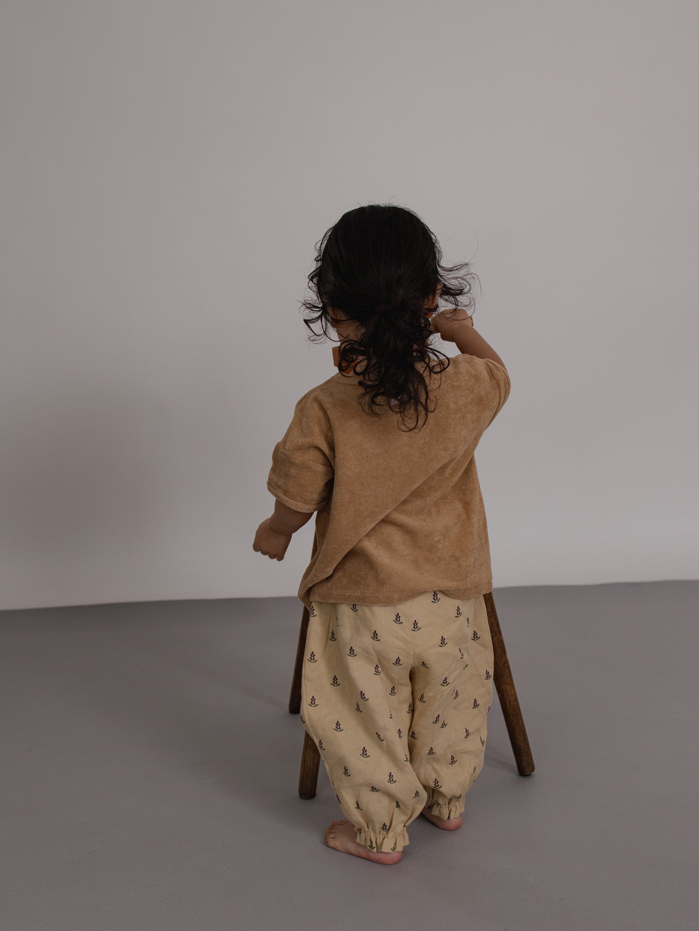 Organic Zoo Lavender Bloom Gardener Pants for Kids
