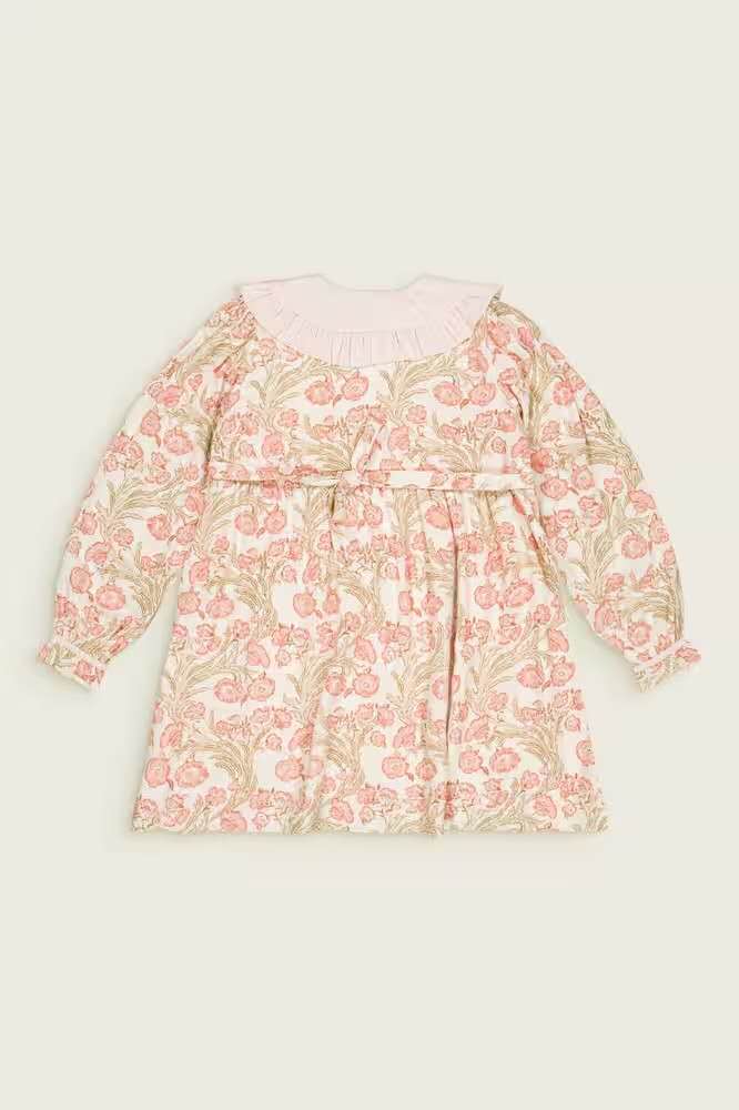 Augustine Dress, Promenade Enchantée Print – Bachaa