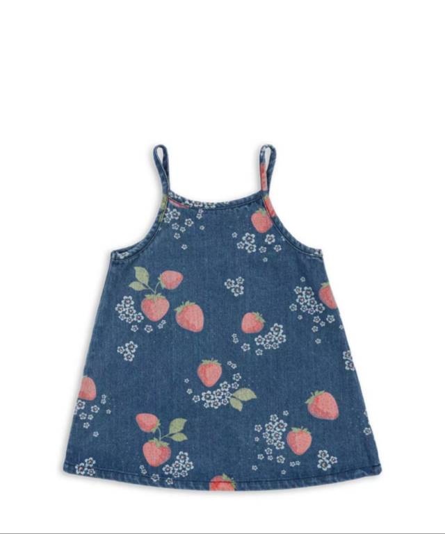 MAGOT STRAP DRESS GOTS