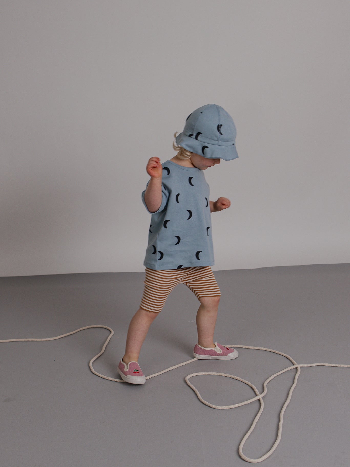 Organic Zoo River Midnight Boxy T-Shirt for Kids