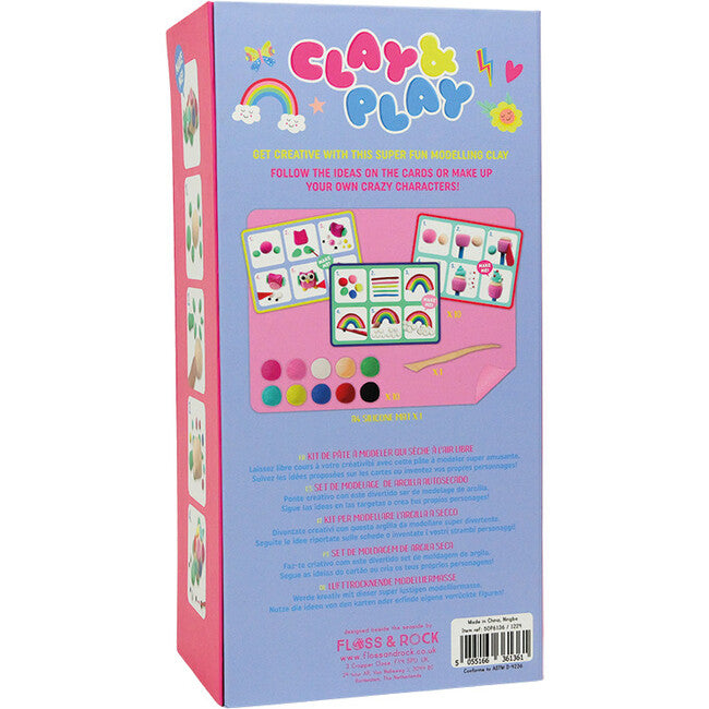 Rainbow Fairy Clay & Play – Floss and Rock