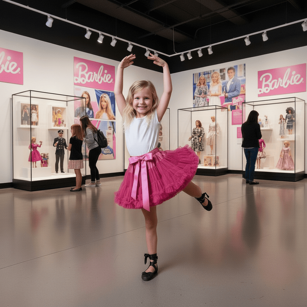 DOLLY by Le Petit Tom Vintage Barbie Pettiskirt Barbiepink – Dolly by Le Petit Tom (image 6)