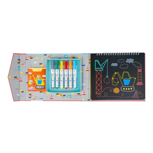 Floss & Rock Chalkboard Sketchbook Construction
