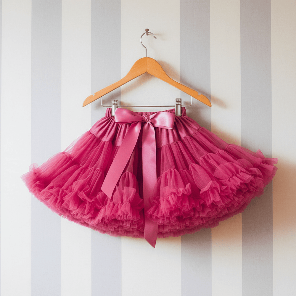 DOLLY by Le Petit Tom Vintage Barbie Pettiskirt Barbiepink – Dolly by Le Petit Tom