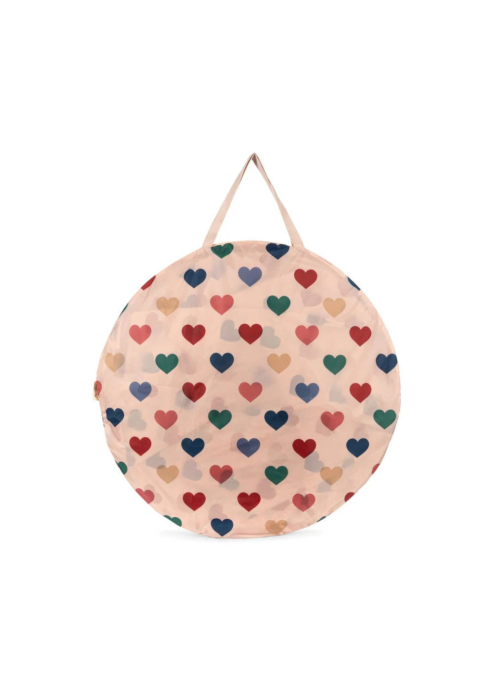 Kids playing in Konges Sløjd beach tent UPF 50+ shade