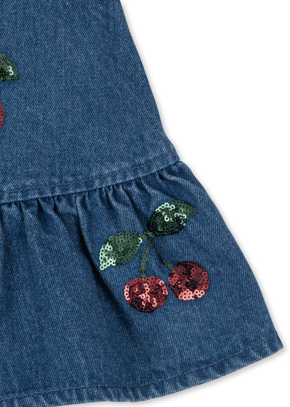 Konges Sløjd Magot Sequin Dress in Cherry Sequin, detail