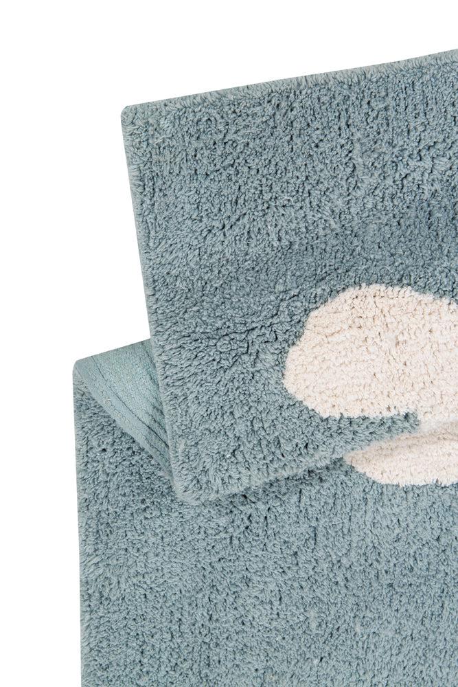 Washable Area Rug Clouds Blue – Lorena Canals