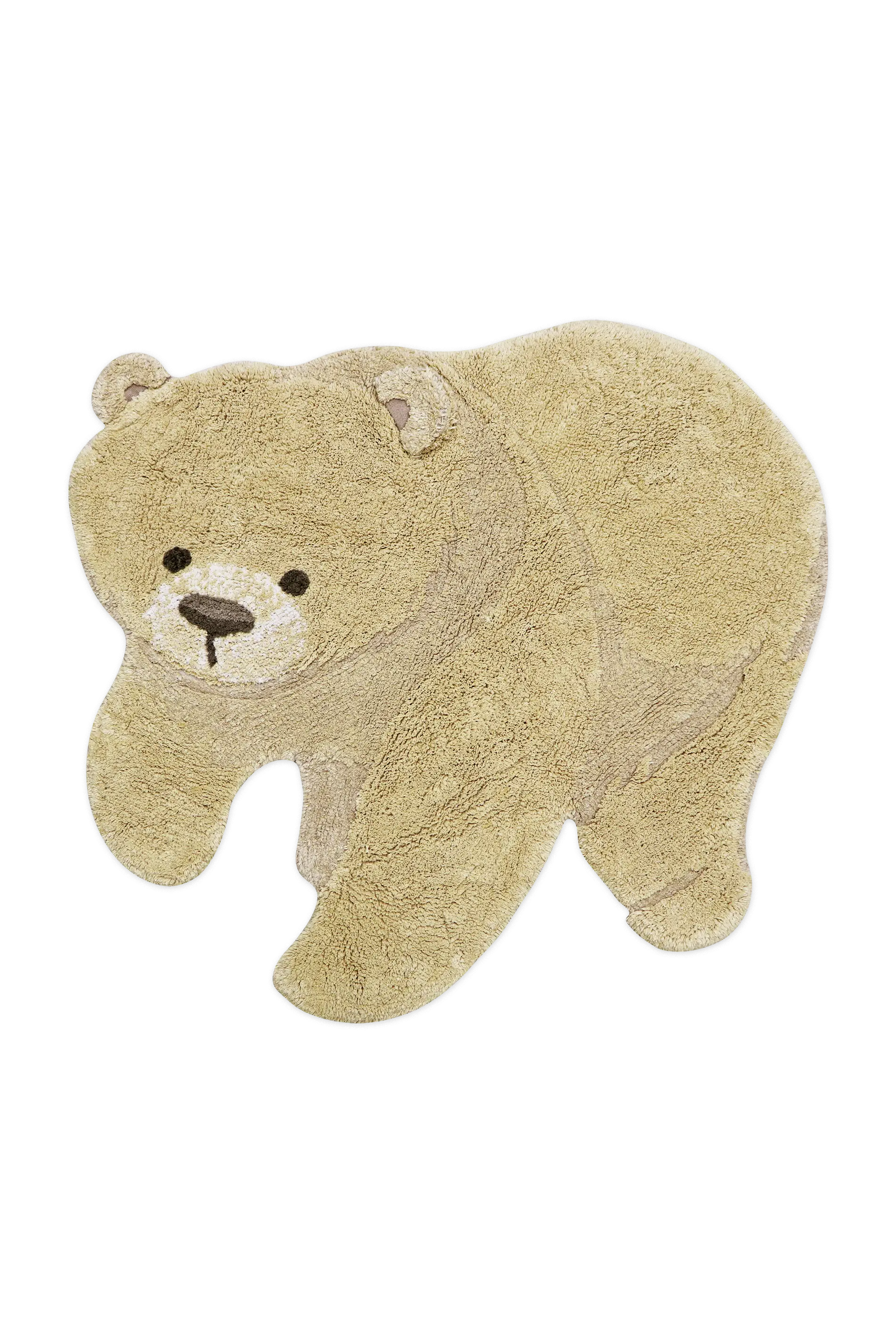 Washable Animal Cotton Rug Bear – Lorena Canals