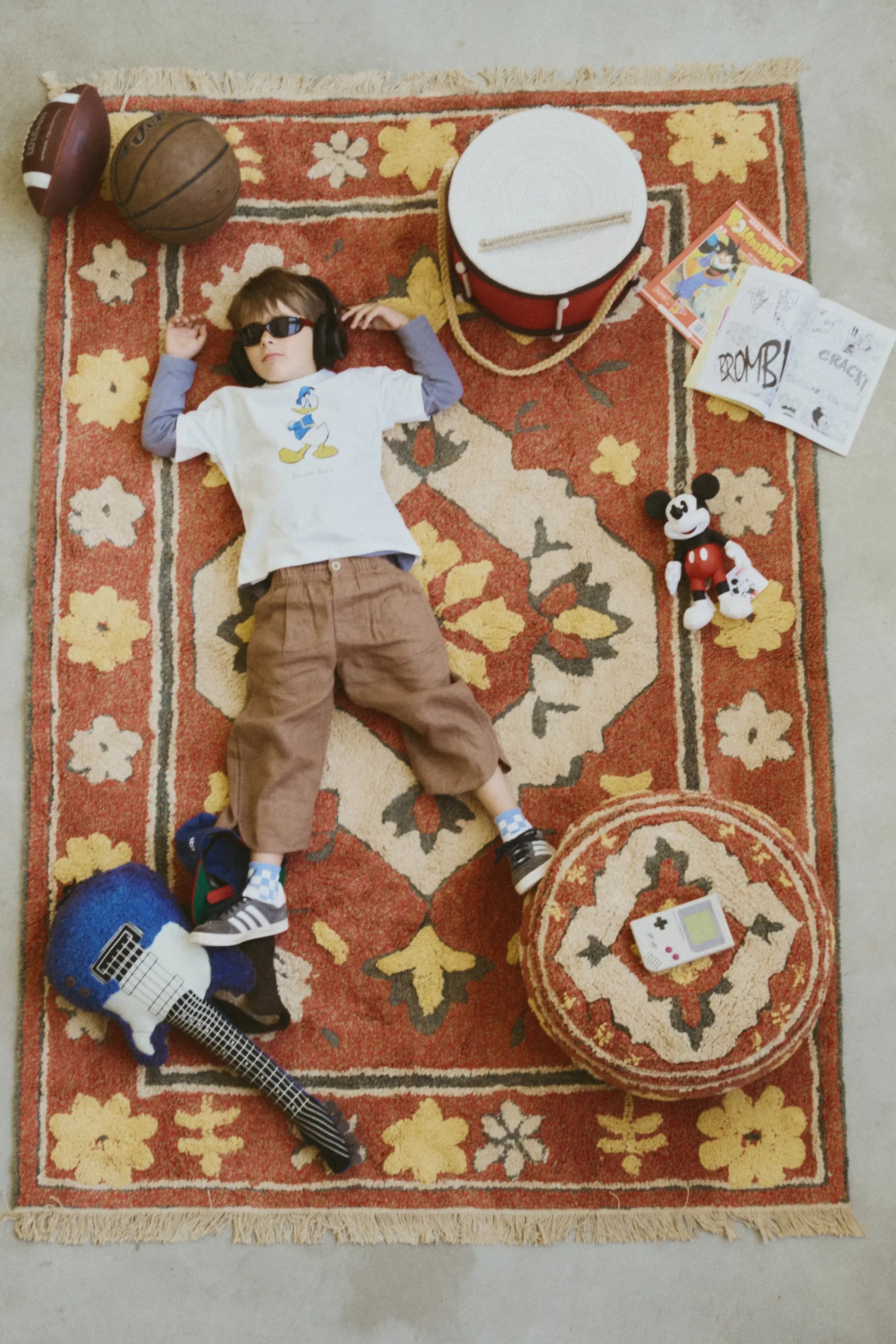 Washable Rug Persian Red – Lorena Canals