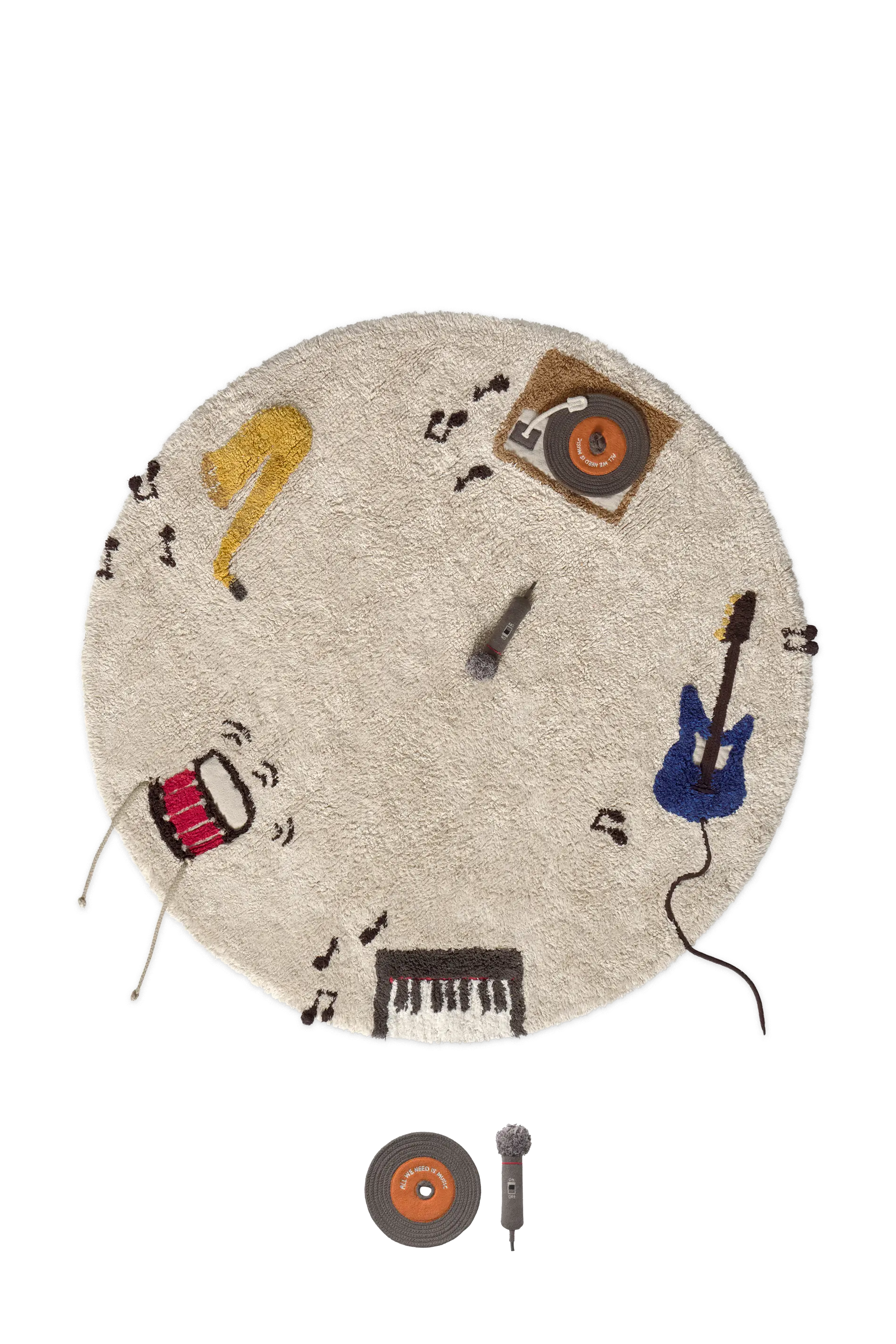Washable Play Rug Music – Lorena Canals