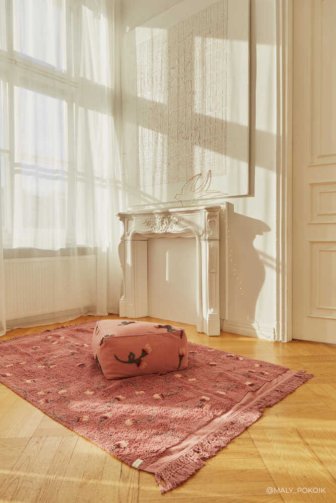 Washable Area Rug English Garden Rose – Lorena Canals