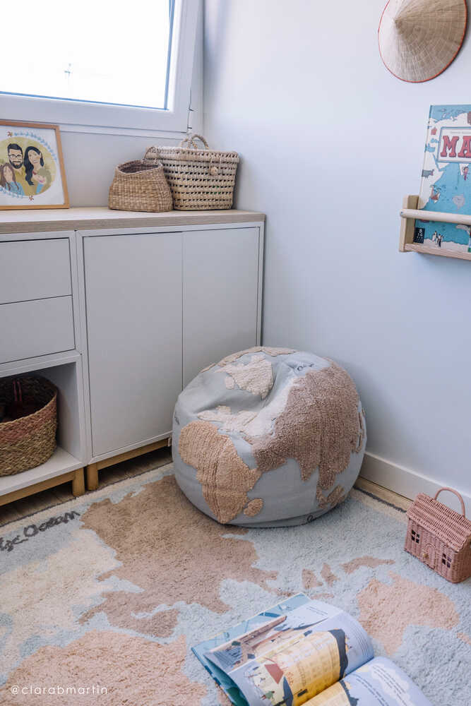 Washable Area Rug Vintage Map – Lorena Canals