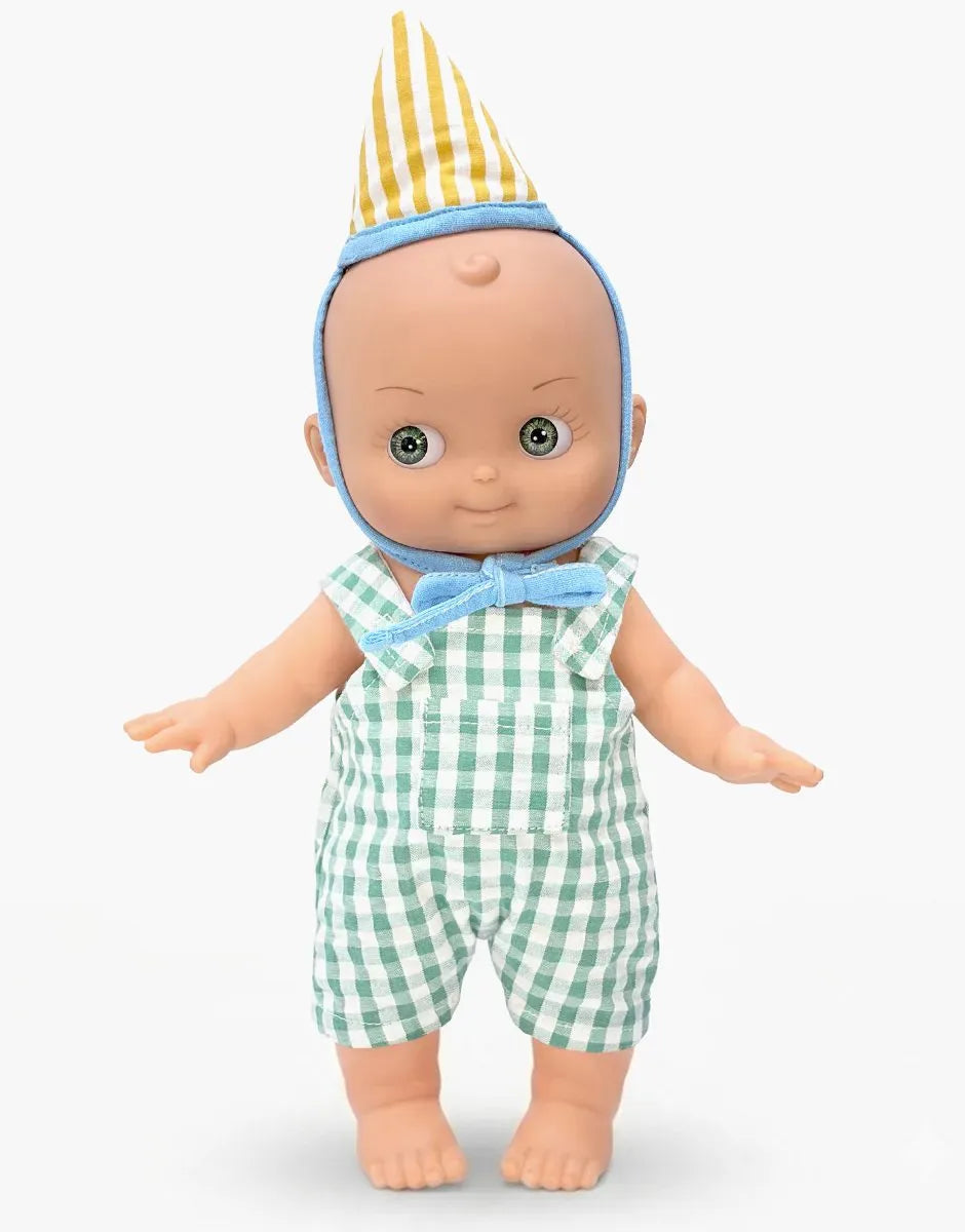 Zébulon Mini Pancha doll in birthday set by Minikane